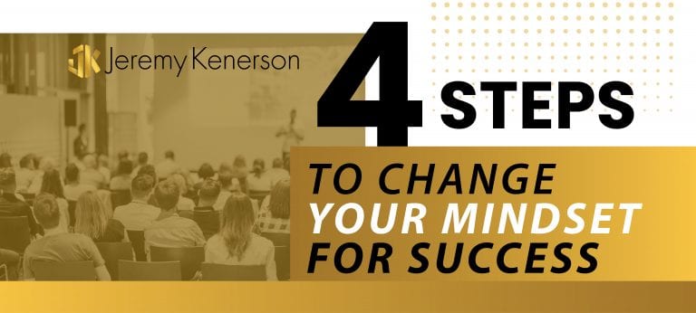 Group of entrepreneurs at an event learning to change their mindset for success in their business.