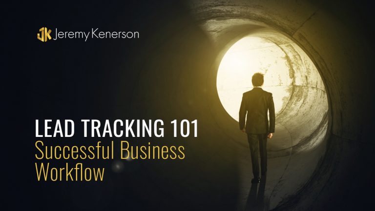 Business man walking towards light at end of tunnel thinking about Lead Tracking 101 for Successful Business Workflow
