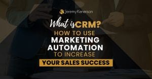 Two men having a meeting about What is CRM and How to Use Marketing Automation to Increase Your Sales Success.